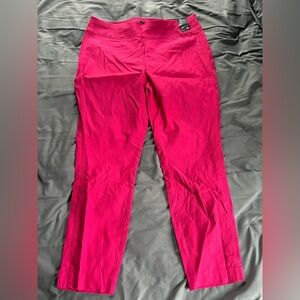 Magenta Casual Pants- XL